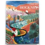 (Book) Paul Melia and Ulrich Luckhardt David Hockney, Paintings signed in pen by David Hockney