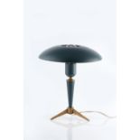 Louis Kalff (1897-1976) for Philips, Eindhoven Tripod table lamp TL1012, designed in 1958 brass