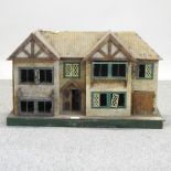 A wooden doll's house,