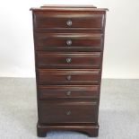 A Ducal pine narrow chest,