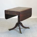 A 19th century mahogany pembroke table,