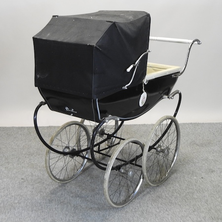 A mid 20th century Silver Cross pram