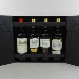 A limited edition set of four bottles of Bordeaux wine, gold medal selection 2015,