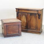 A Victorian mahogany chiffonier,