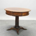 A Regency mahogany centre table,