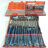 A 40 piece tap and die set,