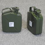 A five litre Jerry can,