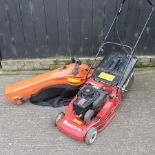 A Mountfield petrol lawnmower,