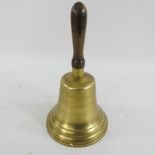 A large brass school type bell,