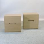 A pair of Hammond bedside chests,