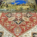 A Keshan style rug, 270 x 200cm,