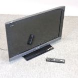 A Sony flat screen television,