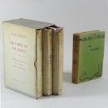 Withdrawn - J R R Tolkein, The Lord of the Rings, three volumes,