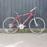 A Ravo Mercury 19 inch aluminium framed cross trainer gentleman's bicycle