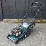 A Hayter petrol lawn mower