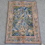 A William Morris style French tapestry,