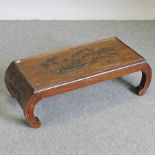 A Chinese Kang style coffee table,