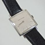 A 1960's Girard Perregaux geometric design wristwatch,