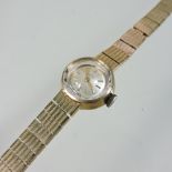 A Vertex 9 carat gold cased ladies wristwatch,