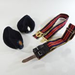 A military beret,