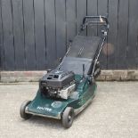 A Hayter Harrier 48 self-propelled rotary lawnmower