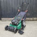 A Qualcast self-propelled rotary lawnmower