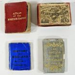 A collection of four miniature books, to include The Scottish Bijou Almanack, 1858, 4.