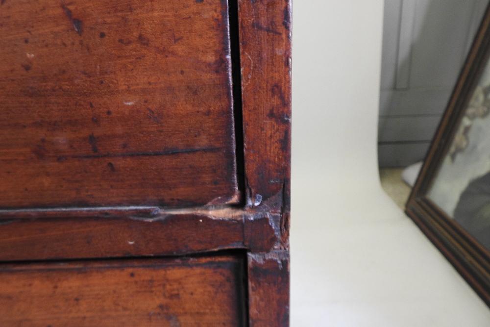 An early 19th century mahogany chest of drawers, of large proportions, - Image 12 of 16