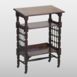 Leonard Wyburd, (1865-1958), for Liberty & Co, an oak reading table,