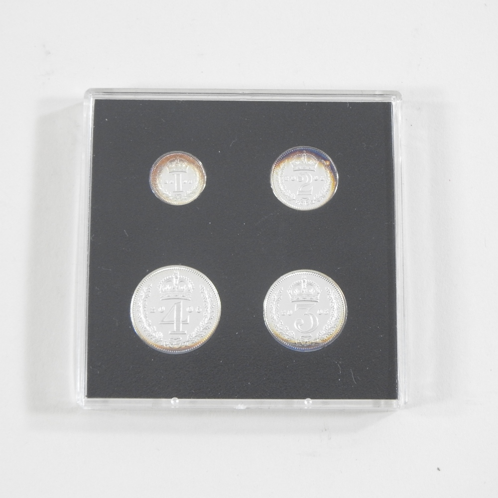 A Royal Mint silver proof set, to commemorate The Queen's 80th Birthday Collection, - Image 7 of 16