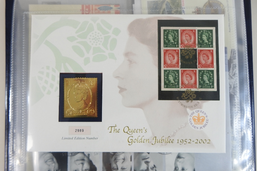 A collection of Royal Mail/Royal Mint philatelic numismatic covers, in two albums, - Image 10 of 13