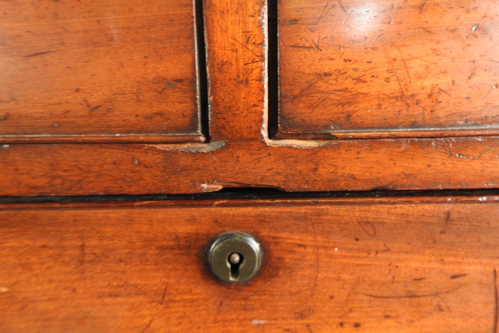 An early 19th century mahogany chest of drawers, of large proportions, - Image 11 of 16