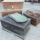 A collection of Victorian boxes and cases,
