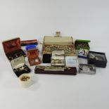 A collection of gentlemen's costume jewellery, to include various chains, cufflinks,