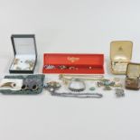 A collection of costume jewellery,