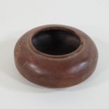 A Chinese soapstone ink pot,