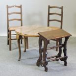 An early 20th century occasional table,