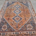 A Turkish woollen carpet,