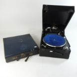 A Columbia gramophone,