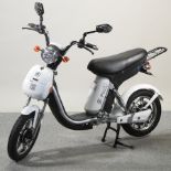 A iPed electric moped,