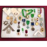 Selection of Masonic Medals & Neck Orders.