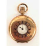 Edwardian Half Hunter Pocket Watch by Waltham.