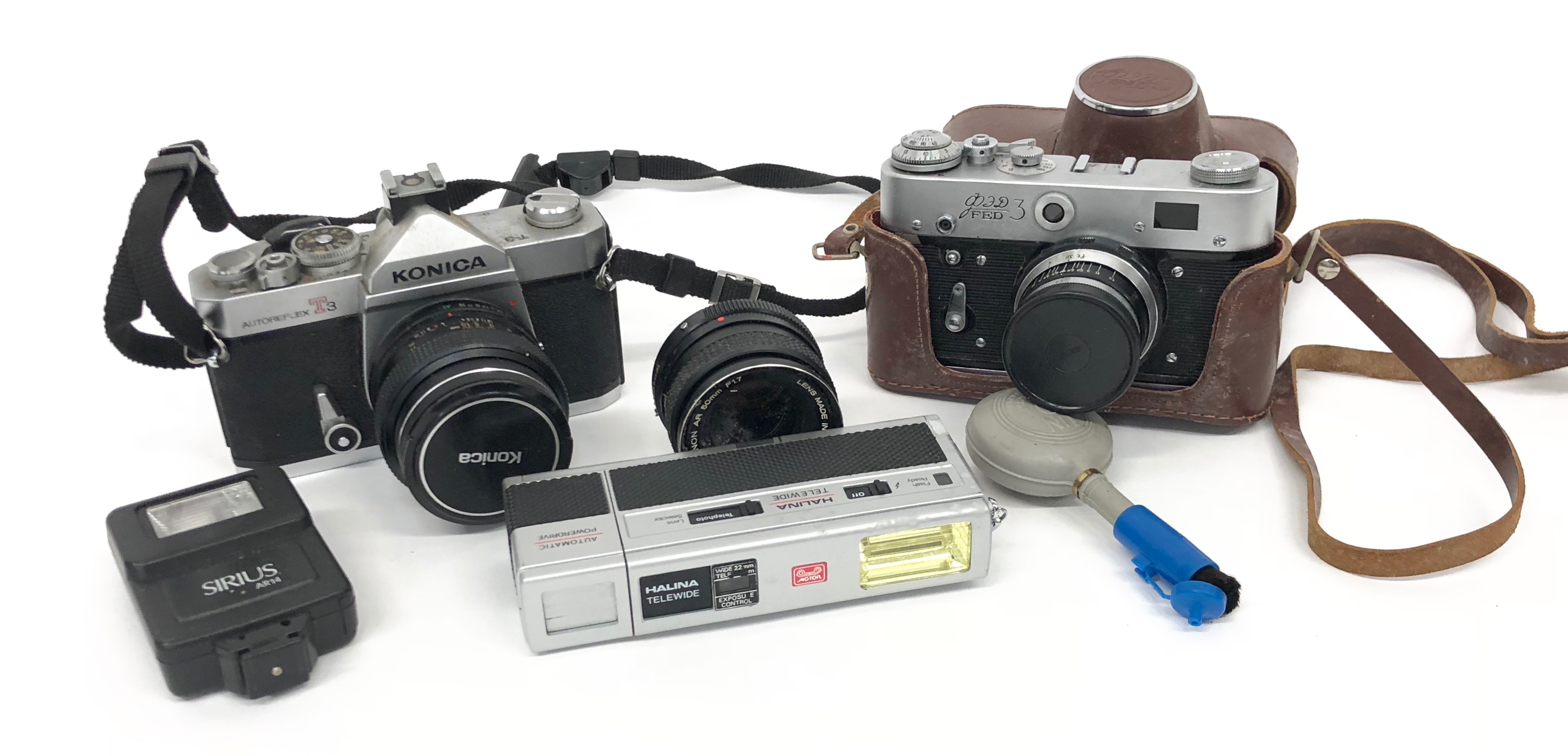 Vintage Camera Equipment.