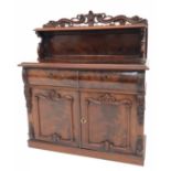 19th Century Apprentice / Miniature Chiffonier Cabinet.