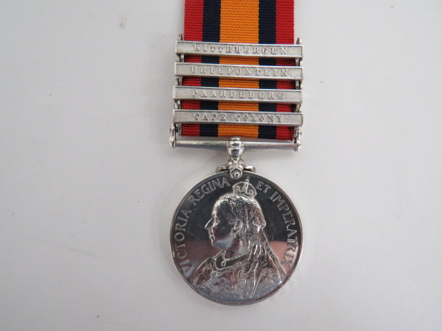 Cape Medical Staff Corps QSA Medal
