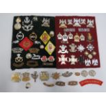 Selection of Post Amalgamation Badges