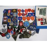 Selection of American Cloth Badges