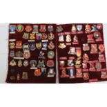 Selection of American Enamelled Collar DI Badges