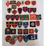 Selection of Various Formation Badges