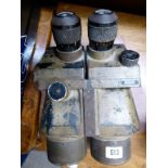 A pair of German flakfernrohr & observation10x80 binoculars